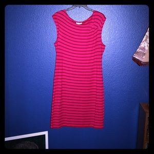 BOGO Calvin Klein Oink Strip Dress